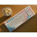 104+20 New Pixels PBT Dye-subbed XDA Keycap Set for Mechanical Keyboard GH60 GK61 64 68 84 87 104 108
